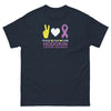 Hodgkin's Lymphoma Peace Tee - JohnVsGBMNavyS