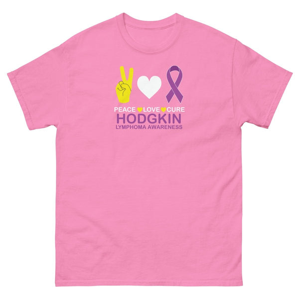 Hodgkin's Lymphoma Peace Tee - JohnVsGBMAzaleaS