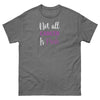 Hodgkin's Lymphoma Pink Tee - JohnVsGBMGraphite HeatherS