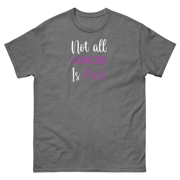 Hodgkin's Lymphoma Pink Tee - JohnVsGBMGraphite HeatherS