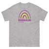 Hodgkin's Lymphoma Rainbow Tee - JohnVsGBMSport GreyS