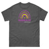 Hodgkin's Lymphoma Rainbow Tee - JohnVsGBMDark HeatherS