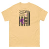 Hodgkin's Lymphoma Ribbon Flag Tee - JohnVsGBMYellow HazeS