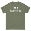 Hodgkin's Lymphoma Survivor Tee - JohnVsGBMMilitary GreenS