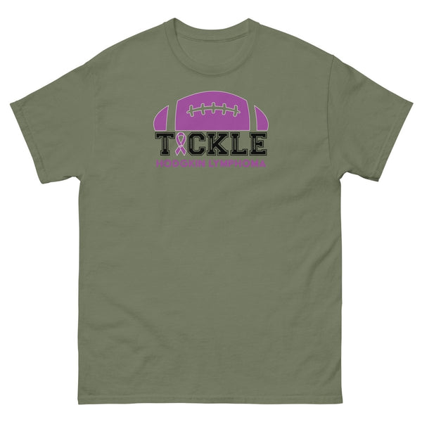 Hodgkin's Lymphoma Tackle Tee - JohnVsGBMMilitary GreenS