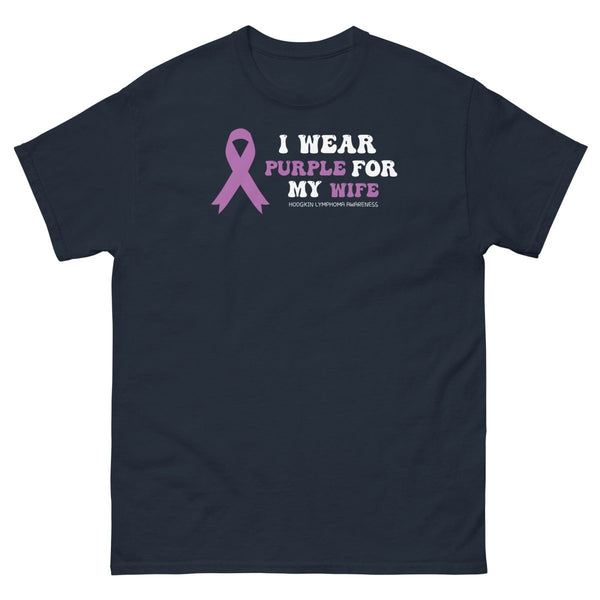 Hodgkin's Lymphoma Wife Tee - JohnVsGBMNavyS