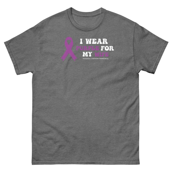 Hodgkin's Lymphoma Wife Tee - JohnVsGBMGraphite HeatherS