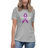 Hodgkin's Lymphoma Women's Awareness Tee - JohnVsGBMAthletic HeatherS