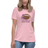 Hodgkin's Lymphoma Women's Brn Tackle Tee - JohnVsGBMPinkS