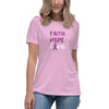 Hodgkin's Lymphoma Women's Faith Tee - JohnVsGBMHeather Prism LilacS