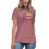 Hodgkin's Lymphoma Women's Family Tee - JohnVsGBMHeather MauveS