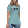 Hodgkin's Lymphoma Women's Fight Tee - JohnVsGBMHeather Blue LagoonS