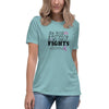 Hodgkin's Lymphoma Women's Fight Tee - JohnVsGBMHeather Blue LagoonS