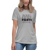 Hodgkin's Lymphoma Women's Fight Tee - JohnVsGBMAthletic HeatherS