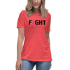 Hodgkin's Lymphoma Women's Fight Tee - JohnVsGBMHeather RedS