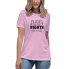 Hodgkin's Lymphoma Women's Fight Tee - JohnVsGBMHeather Prism LilacS