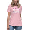 Hodgkin's Lymphoma Women's Heart Tee - JohnVsGBMPinkS