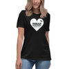 Hodgkin's Lymphoma Women's Heart Tee - JohnVsGBMBlackS