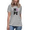 Hodgkin's Lymphoma Women's Hope Tee - JohnVsGBMAthletic HeatherS