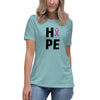 Hodgkin's Lymphoma Women's Hope Tee - JohnVsGBMHeather Blue LagoonS