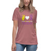 Hodgkin's Lymphoma Women's Peace Tee - JohnVsGBMHeather MauveS