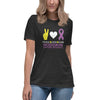 Hodgkin's Lymphoma Women's Peace Tee - JohnVsGBMDark Grey HeatherS