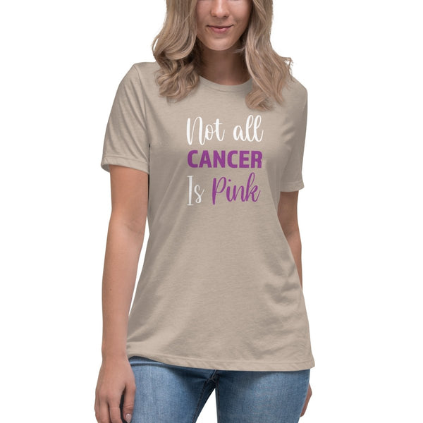 Hodgkin's Lymphoma Women's Pink Tee - JohnVsGBMHeather StoneS