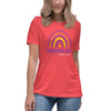 Hodgkin's Lymphoma Women's Rainbow Tee - JohnVsGBMHeather RedS