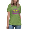 Hodgkin's Lymphoma Women's Rainbow Tee - JohnVsGBMLeafS