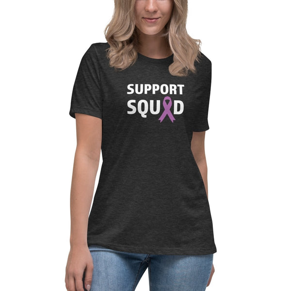 Hodgkin's Lymphoma Women's Squad Tee - JohnVsGBMDark Grey HeatherS