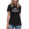 Hodgkin's Lymphoma Women's Survivor Tee - JohnVsGBMBlackS