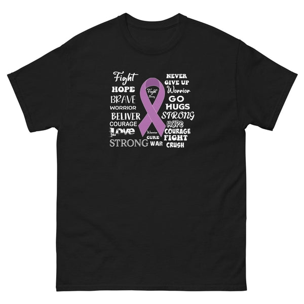 Hodgkin's Lymphoma Words Tee - JohnVsGBMBlackS