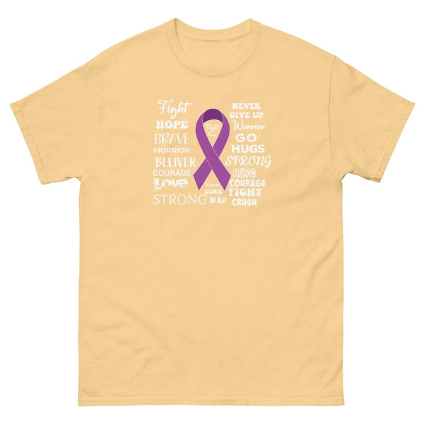 Hodgkin's Lymphoma Words Tee - JohnVsGBMYellow HazeS