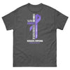 Hodgkin's Through Christ Tee - JohnVsGBMDark HeatherS
