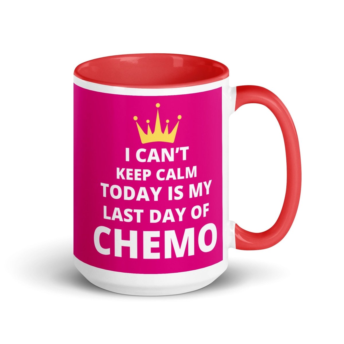 Keep Calm Chemo Mug - JohnVsGBMRed15 oz