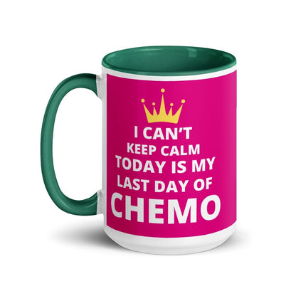 Keep Calm Chemo Mug - JohnVsGBMRed15 oz