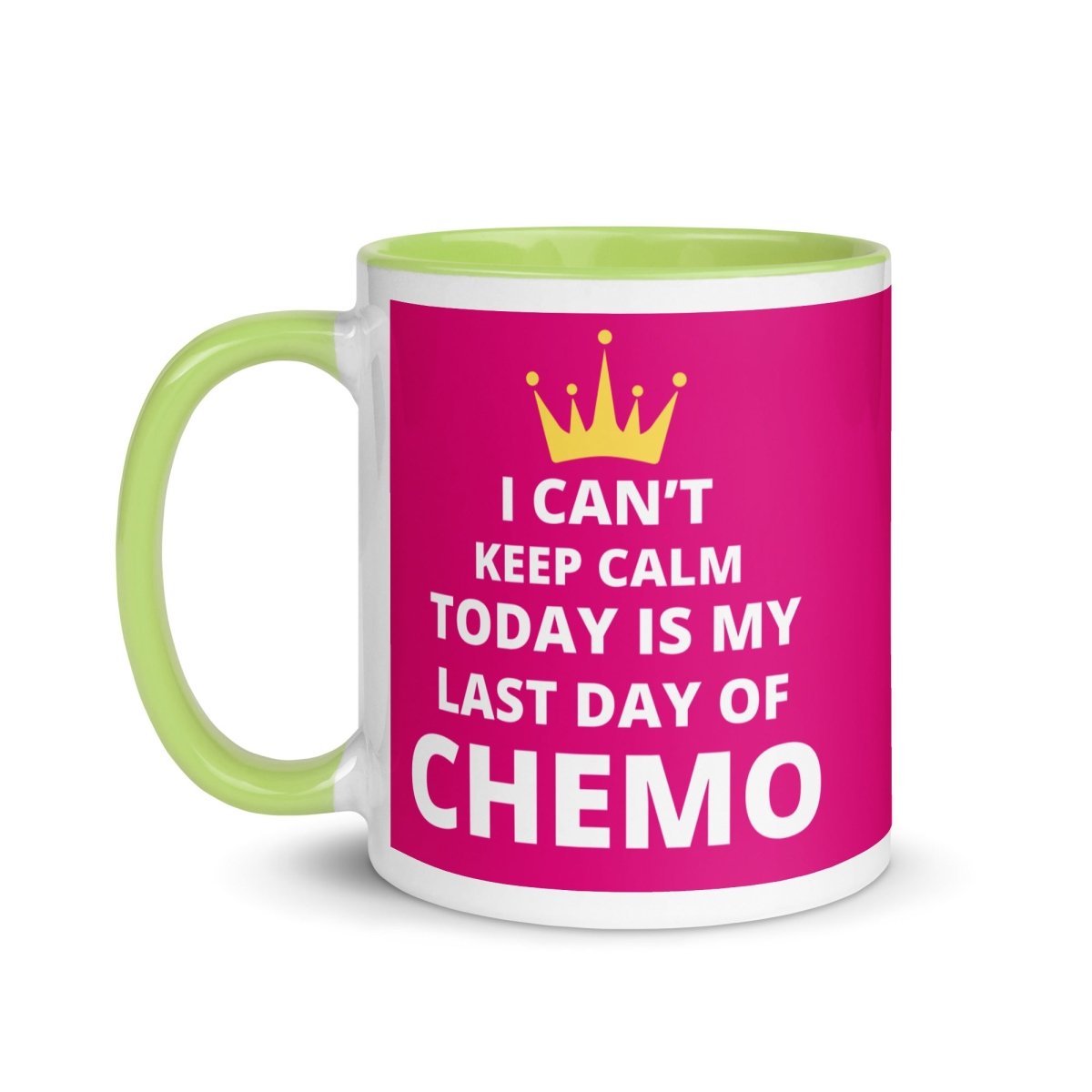 Keep Calm Chemo Mug - JohnVsGBMDark green11 oz