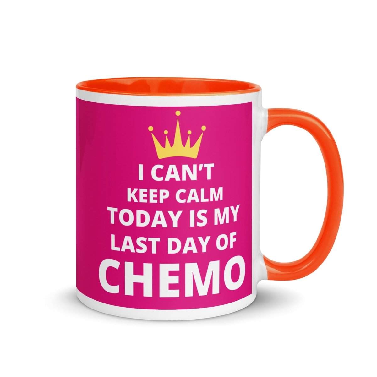 Keep Calm Chemo Mug - JohnVsGBMOrange11 oz