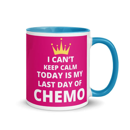 Keep Calm Chemo Mug - JohnVsGBMBlue11 oz