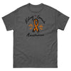 Kidney Cancer Awareness Tee - JohnVsGBMDark HeatherS