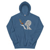 Kidney Cancer Butterfly Hoodie - JohnVsGBMIndigo BlueS