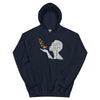 Kidney Cancer Butterfly Hoodie - JohnVsGBMNavyS