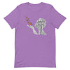 Kidney Cancer Butterfly Tee - JohnVsGBMHeather Team PurpleXS