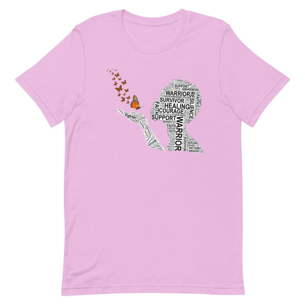 Kidney Cancer Butterfly Tee - JohnVsGBMLilacS