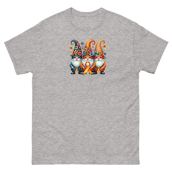 Kidney Cancer Gnome Tee - JohnVsGBMSport GreyS