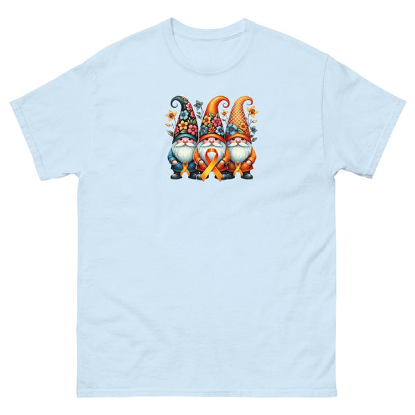 Kidney Cancer Gnome Tee - JohnVsGBMLight BlueS