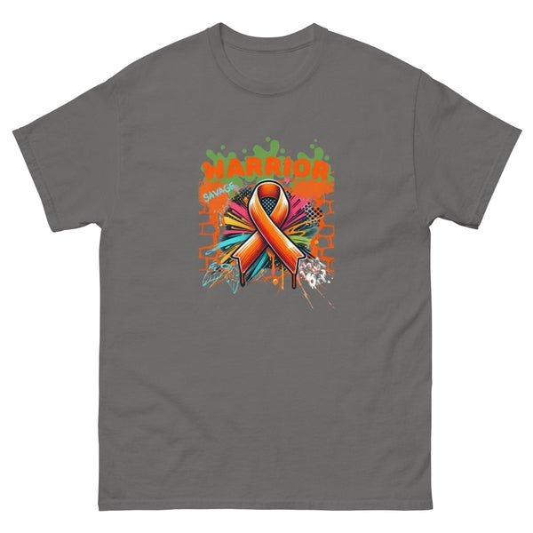 Kidney Cancer Graffiti Tee - JohnVsGBMCharcoalS