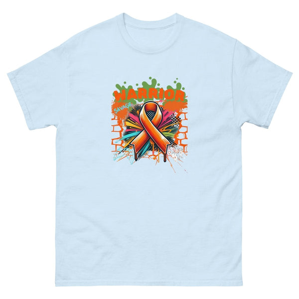 Kidney Cancer Graffiti Tee - JohnVsGBMLight BlueS