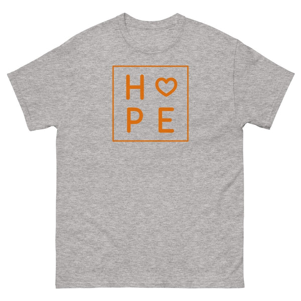 Kidney Cancer Hope Tee - JohnVsGBMSport GreyS