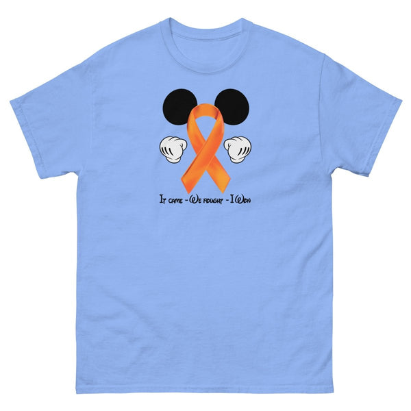 Kidney Cancer Mouse Tee - JohnVsGBMCarolina BlueS